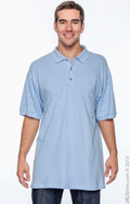 Unisex Ultra Cotton®  Piqué Polo - Light Blue