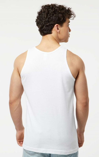 Unisex Fine Jersey Tank - White