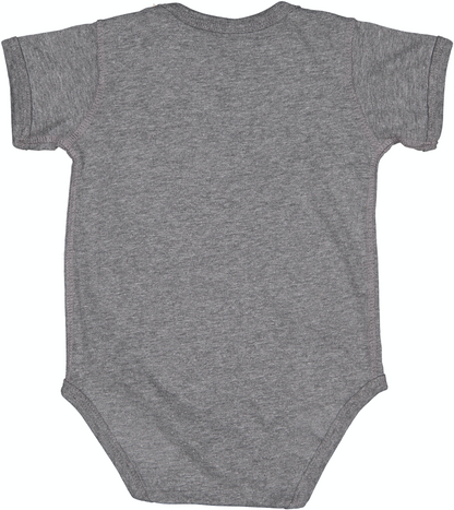Infant Fine Jersey Bodysuit - Granite Heather