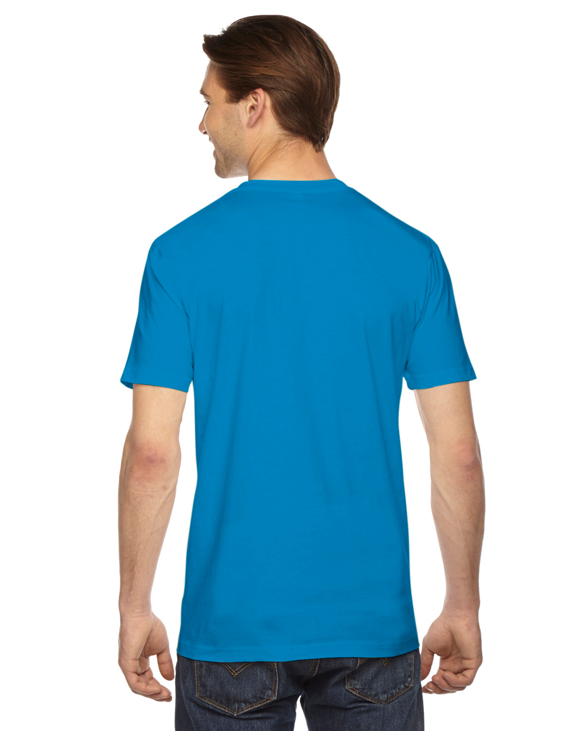 Unisex Fine Jersey Short-Sleeve T-Shirt - Teal