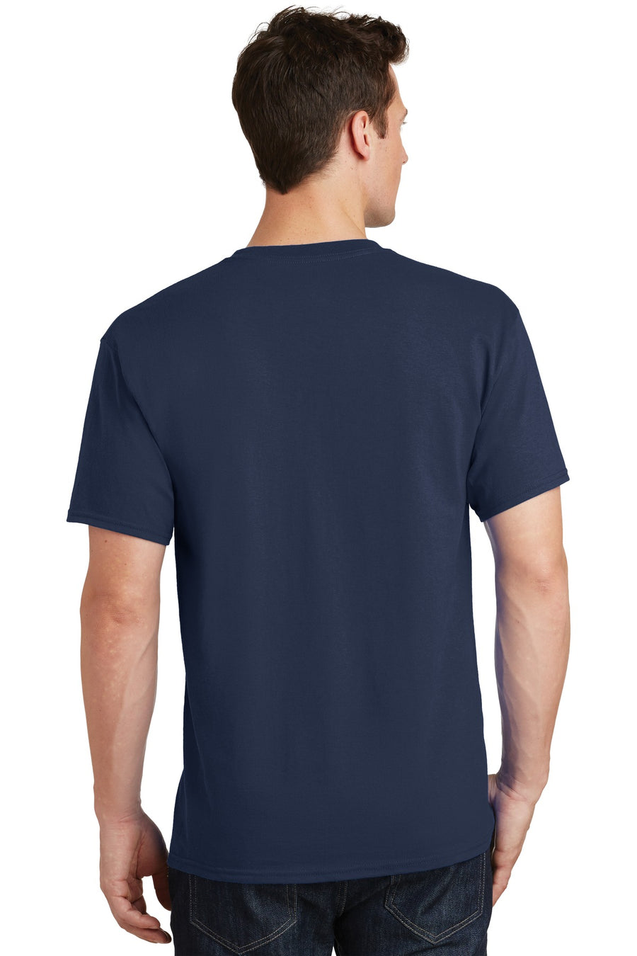 Unisex Core Cotton Tee - Navy