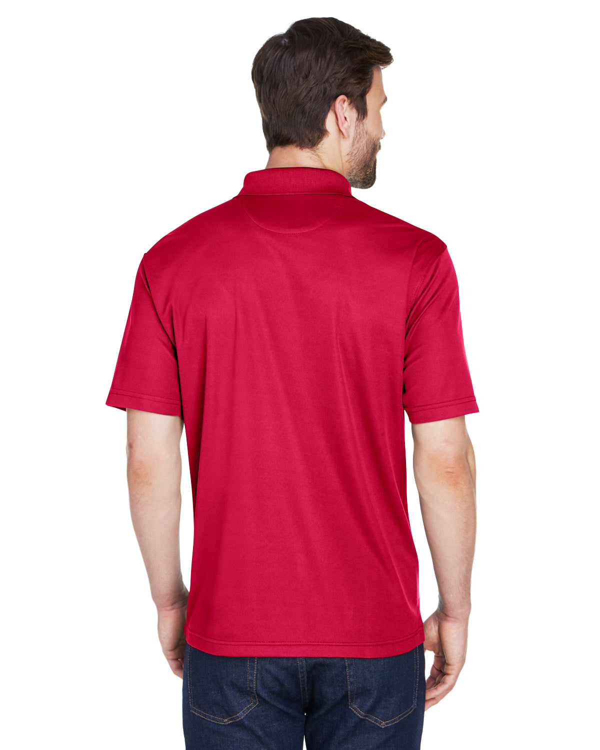 Men's Cool & Dry Mesh Piqué Polo - Cardinal