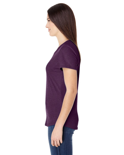 Women's Triblend T-Shirt - Heather Aubergine