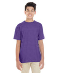 Youth Softstyle�� 4.5 oz. T-Shirt - Heather Purple