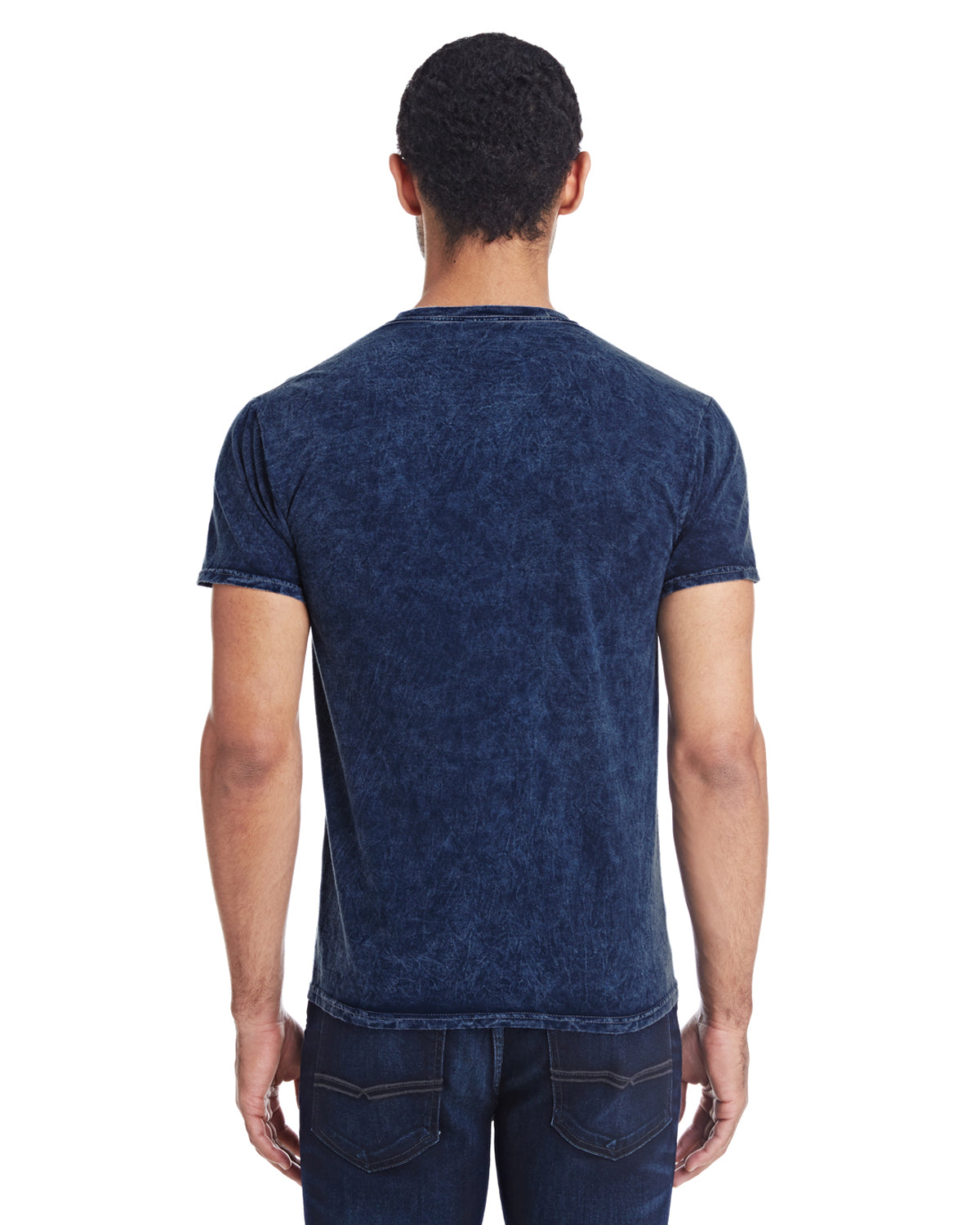 Unisex 100% Cotton Vintage Wash T-Shirt - Mineral Navy