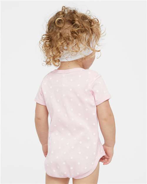 Rabbit Skins 4400 Ballerina/ White Dot — on model back