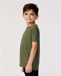 Rabbit Skins 3321 Military Green — on model side