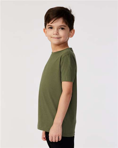 Rabbit Skins 3321 Military Green — on model side