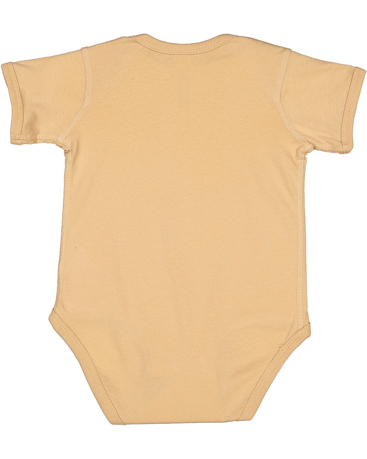 Infant Fine Jersey Bodysuit - Latte