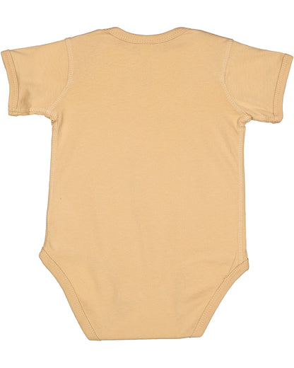 Infant Fine Jersey Bodysuit - Latte