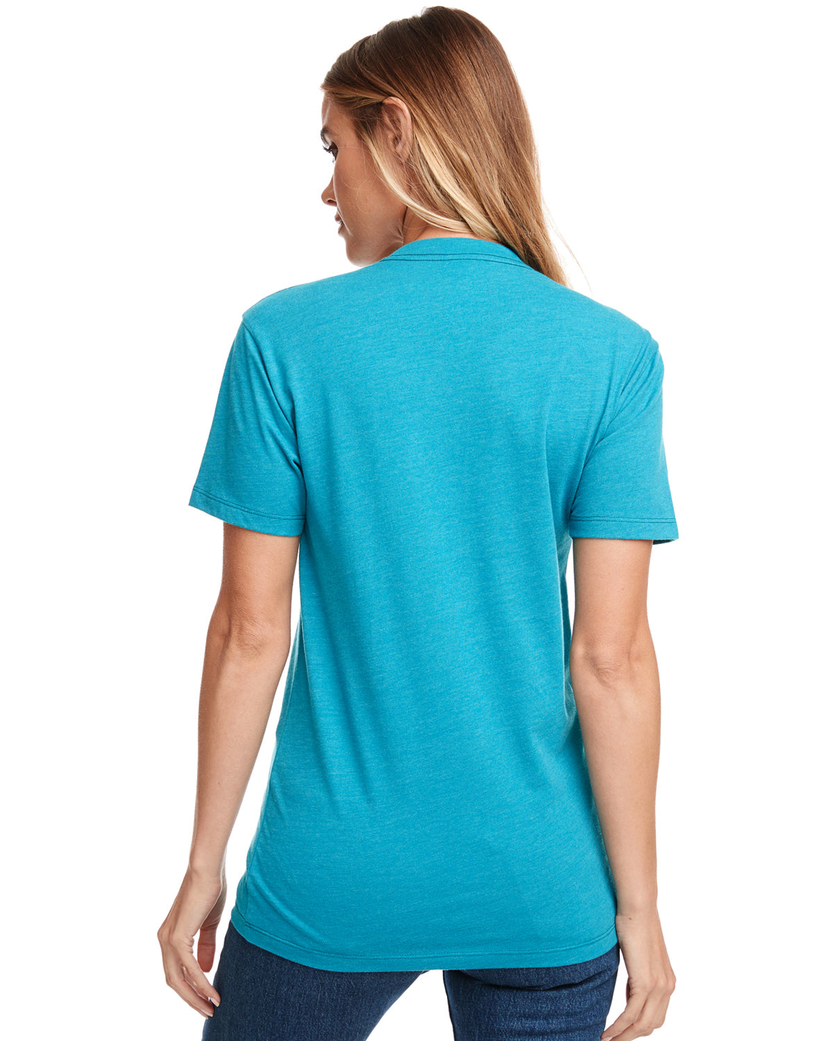 Unisex CVC Crewneck T-Shirt - Teal