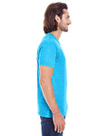 Men's Triblend Fleck Short-Sleeve T-Shirt - Turquoise Fleck