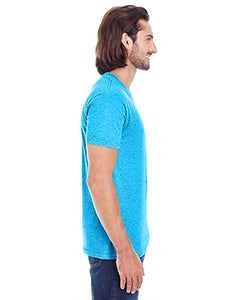 Men's Triblend Fleck Short-Sleeve T-Shirt - Turquoise Fleck
