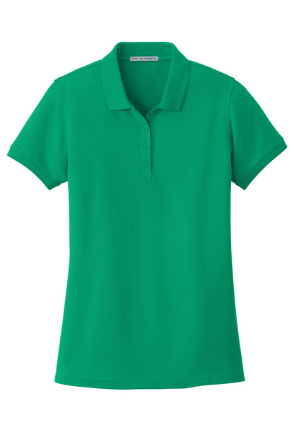 Women's Core Classic Pique Polo - Bright Kelly Green