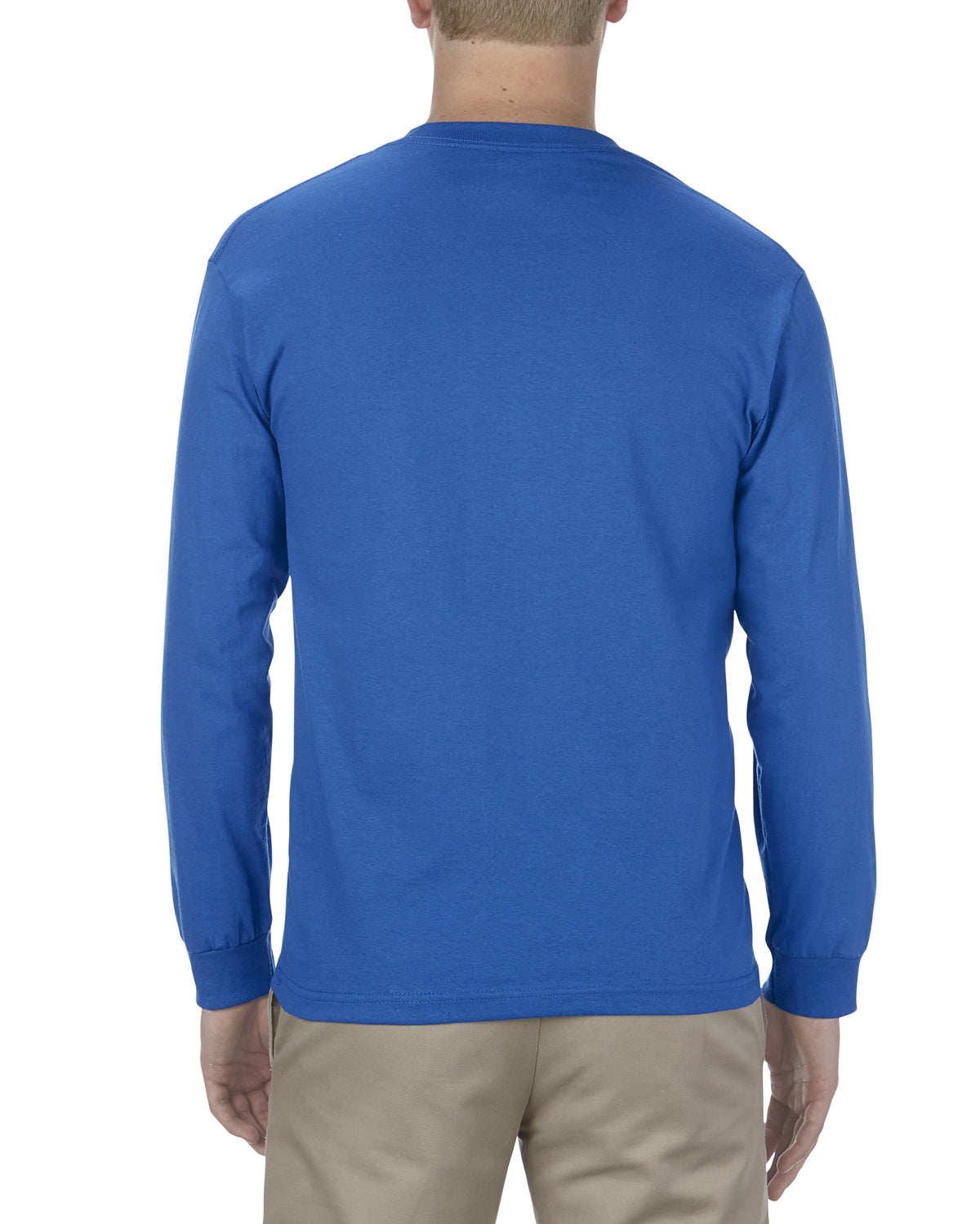 Unisex Heavyweight Cotton Long-Sleeve T-shirt - Royal