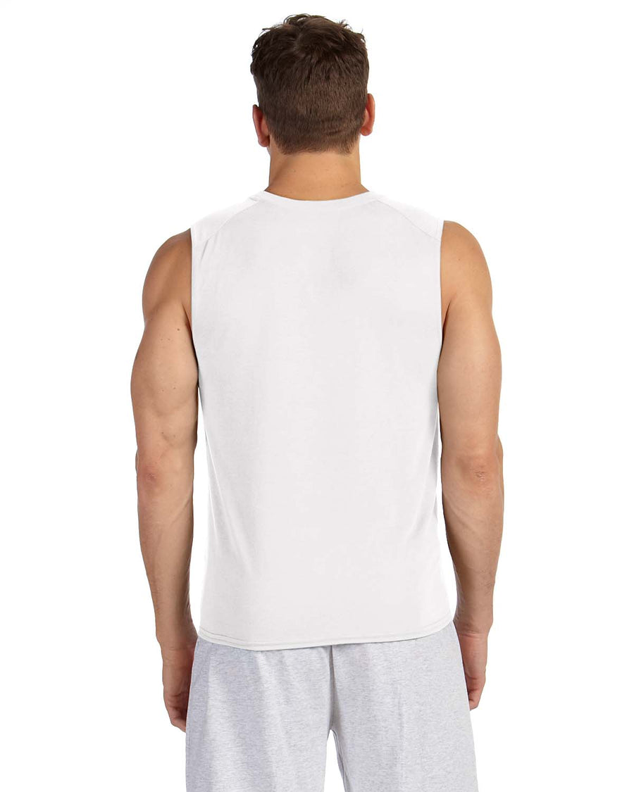 Unisex Performance®  Sleeveless T-Shirt - White