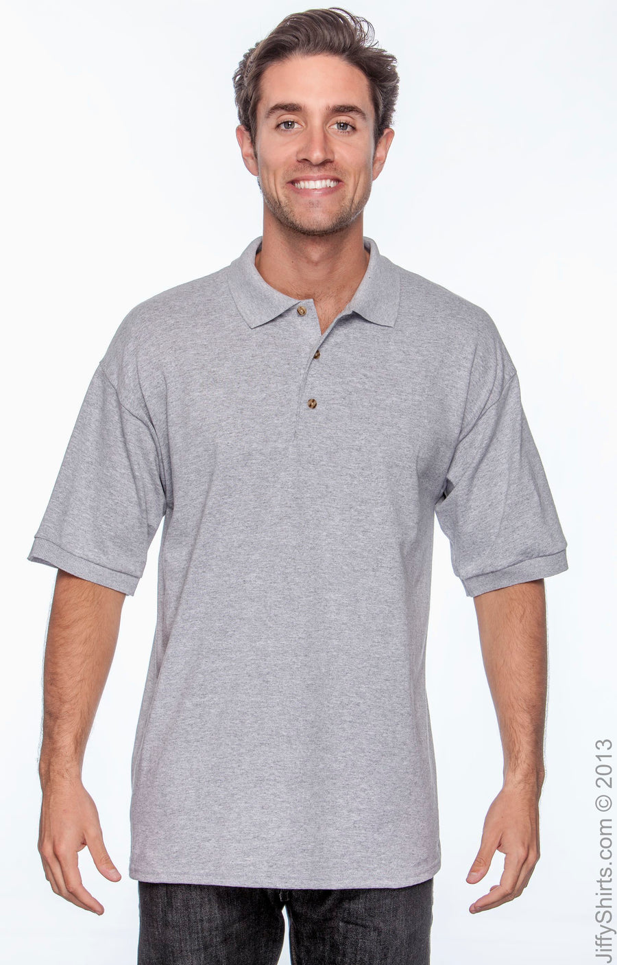 Unisex Ultra Cotton®  Jersey Polo - Sport Gray