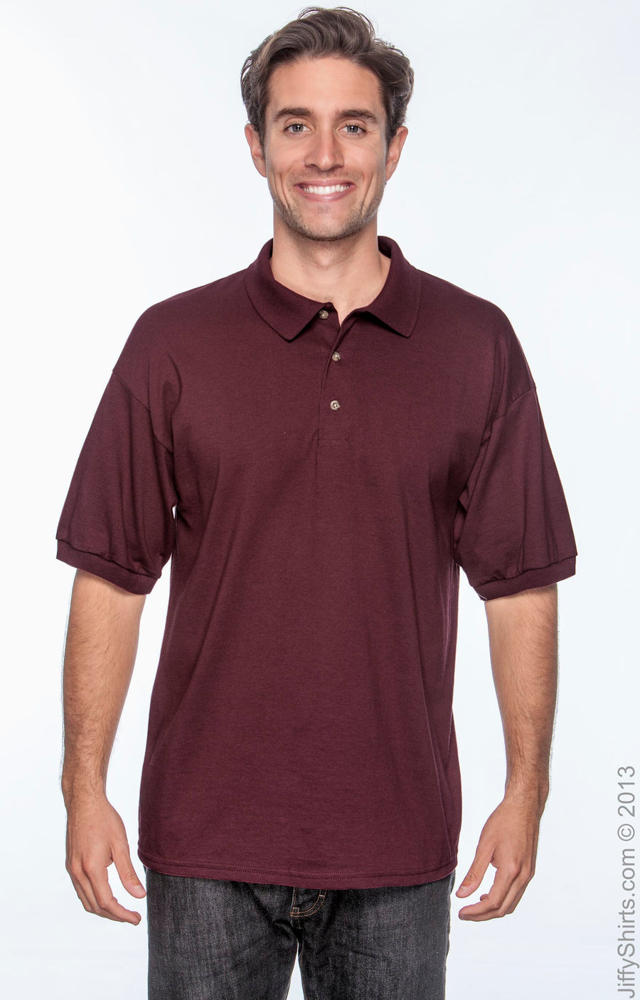 Unisex Ultra Cotton®  Jersey Polo - Maroon
