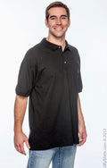 Unisex Ultra Cotton®  Piqué Polo - Black