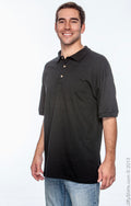 Unisex Ultra Cotton®  Piqué Polo - Black