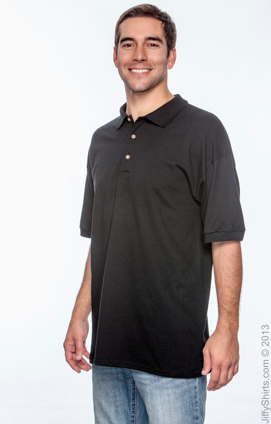 Unisex Ultra Cotton®  Piqué Polo - Black