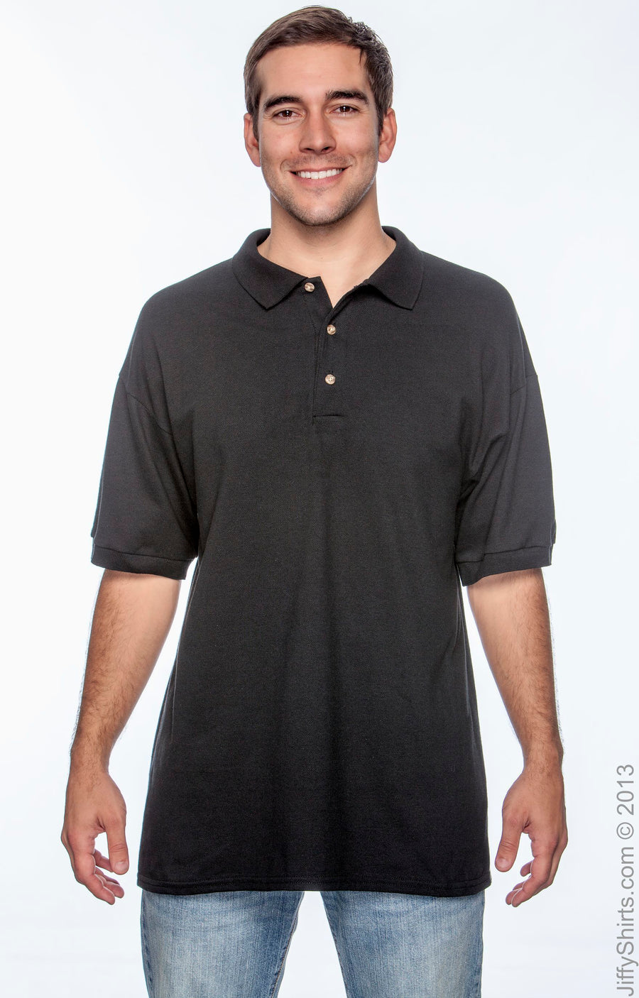 Unisex Ultra Cotton®  Piqué Polo - Black