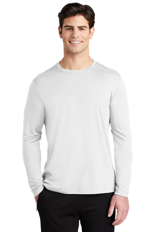 Unisex Posi-UV Pro Long Sleeve Tee - White