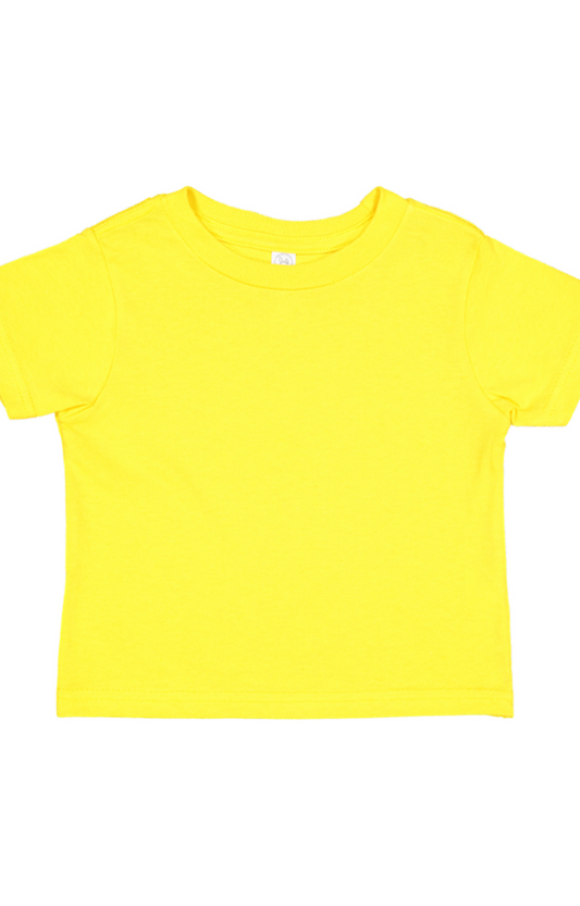 Toddler Fine Jersey T-Shirt - Yellow