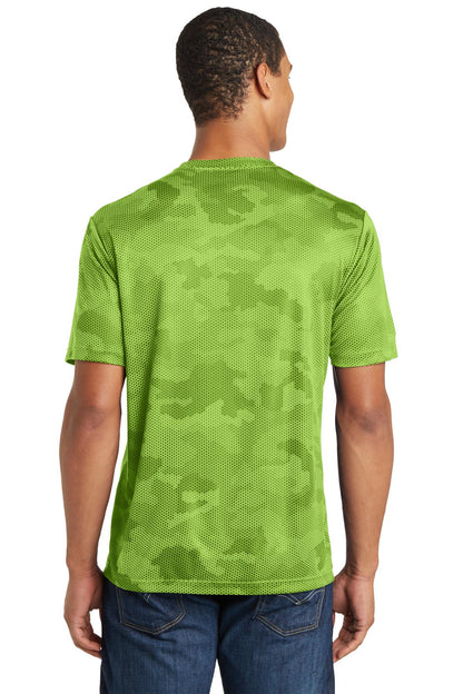 Unisex CamoHex Tee - Lime Shock