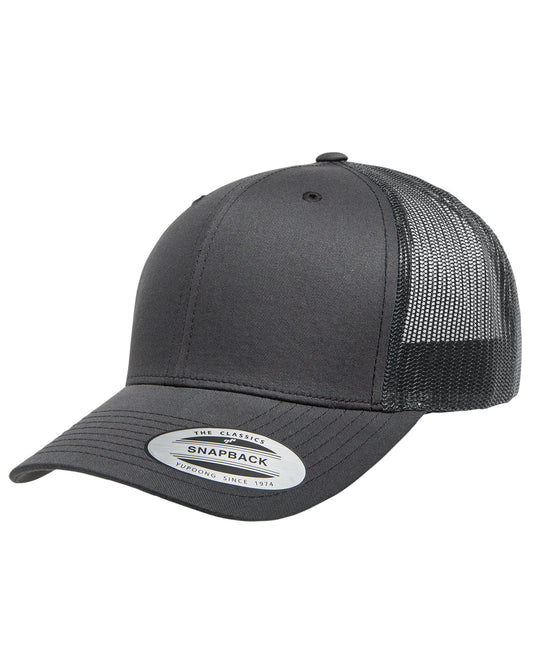 Unisex Retro Trucker Cap - Charcoal