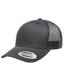 Yupoong 6606 - Unisex Retro Trucker Cap - Charcoal