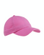 Big Accessories BX001 - 6-Panel Brushed Twill Unstructured Cap - Pink