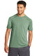 Sport-Tek ST400 - Unisex PosiCharge Tri-Blend Wicking Raglan Tee - Forest Green Heather