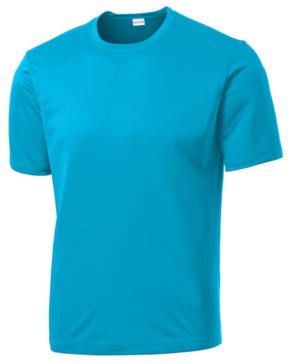 Unisex PosiCharge Competitor Tee - Atomic Blue