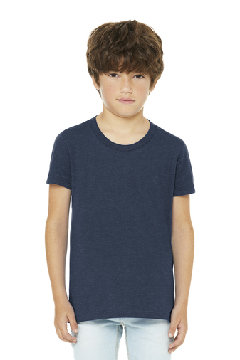 Youth Jersey T-Shirt - Heather Navy