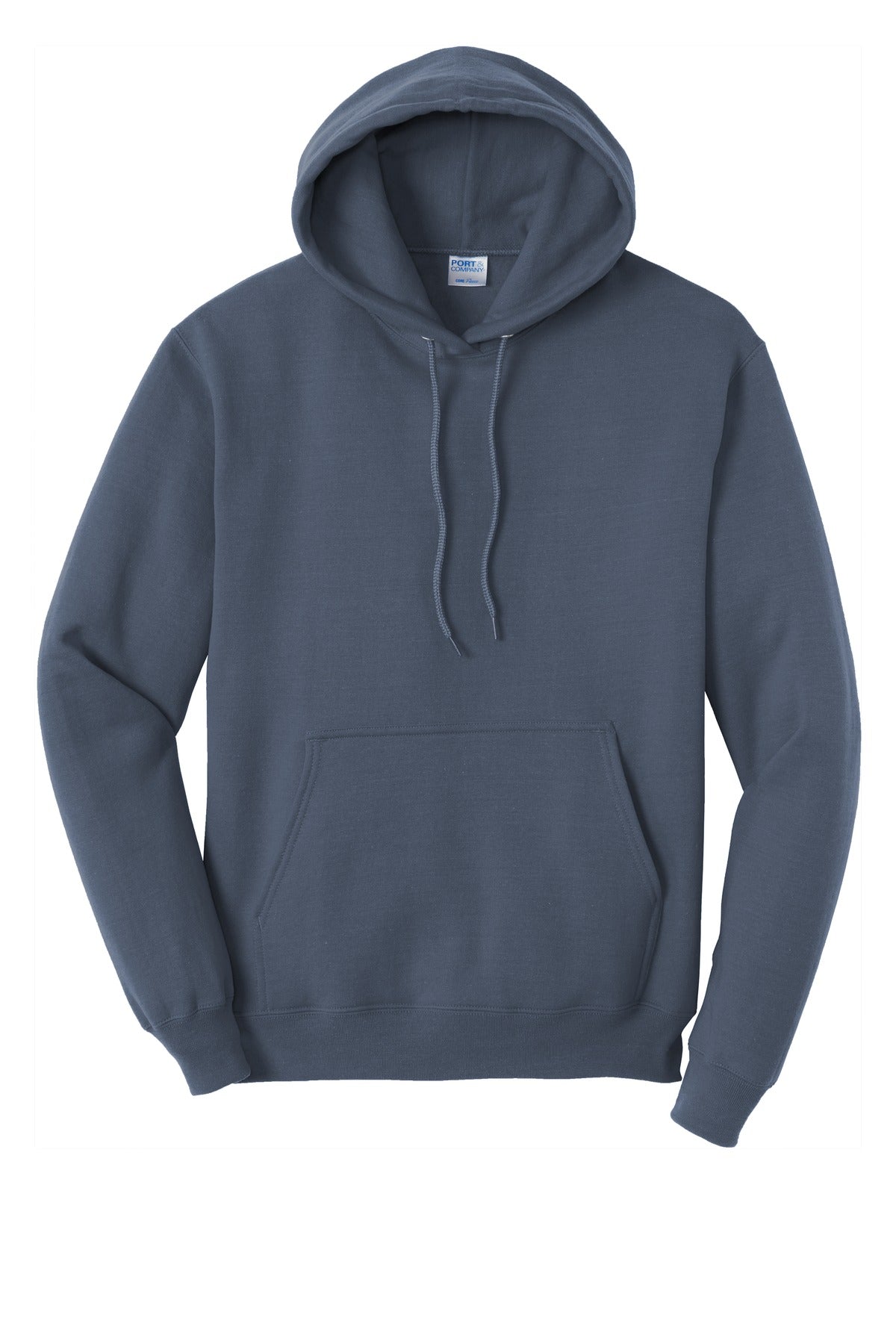 Unisex Core Fleece Pullover Hoodie - Steel Blue
