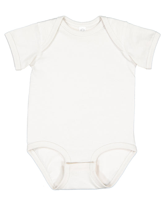 Infant Fine Jersey Bodysuit - PORCELAIN