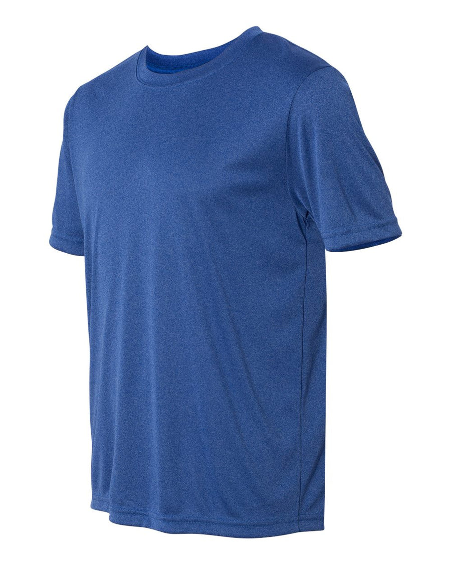 Unisex Performance Short-Sleeve T-Shirt - Heather Royal