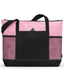 Gemline 1100 - Select Zippered Tote - Peony Pink