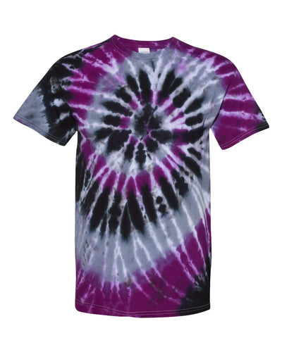 Unisex Multi-Color Spiral Short Sleeve T-Shirt - Nightmare