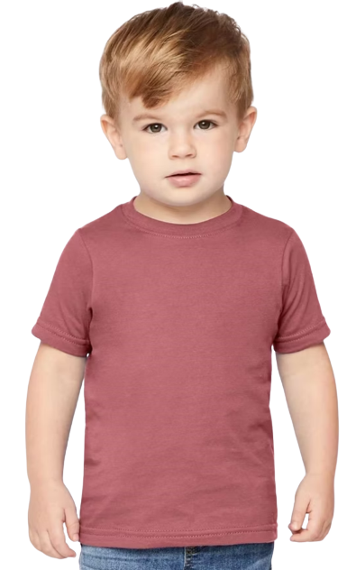 Toddler Fine Jersey T-Shirt - Rouge