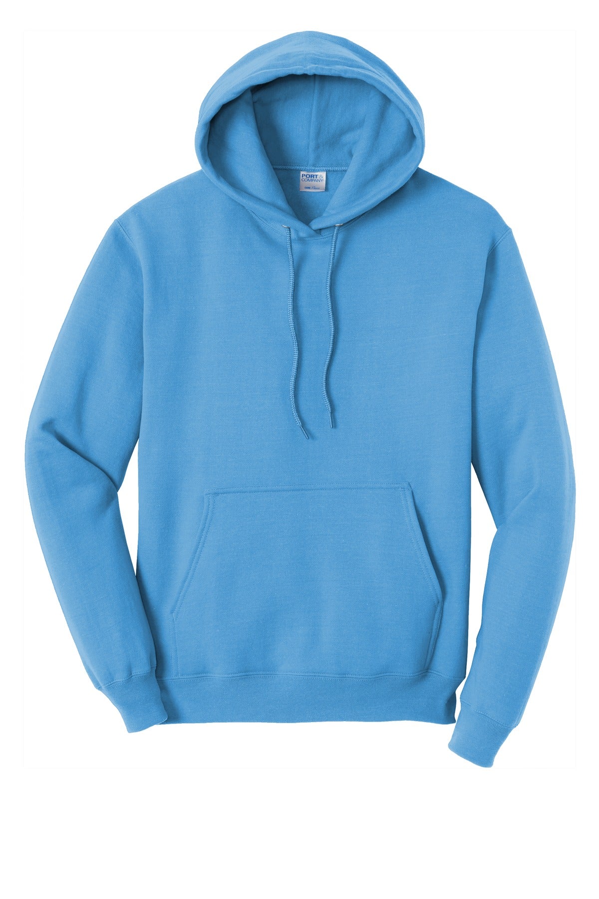 Unisex Core Fleece Pullover Hoodie - Aquatic Blue