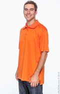 Men's Polytech Polo - Team Orange
