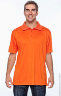 Men's Polytech Polo - Team Orange