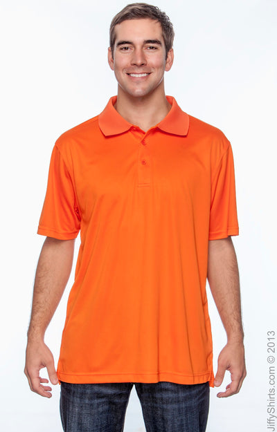 Men's Polytech Polo - Team Orange