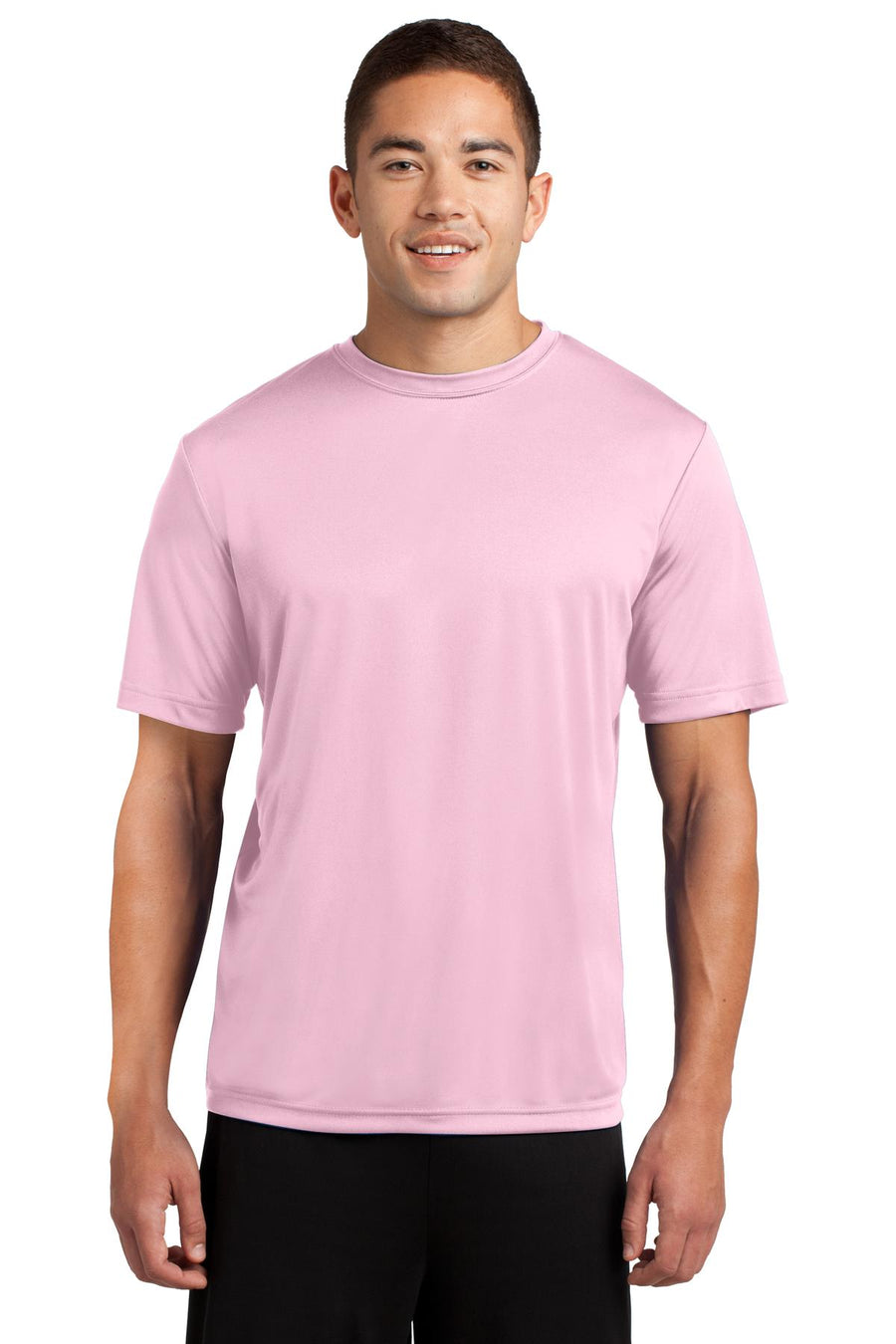 Unisex PosiCharge Competitor Tee - Light Pink