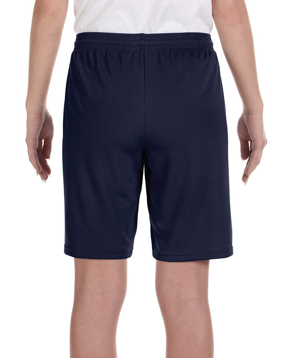 for Team 365 Youth Mesh 9" Short - Sport Dark Navy