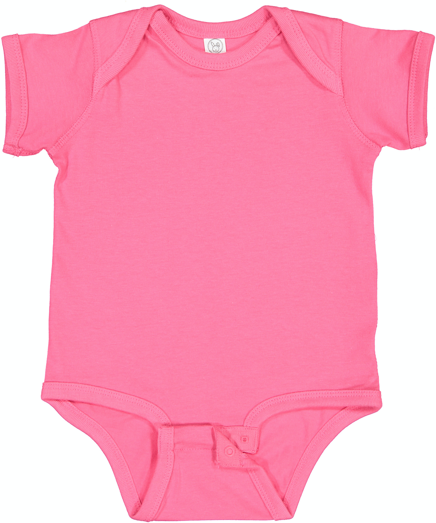 Infant Fine Jersey Bodysuit - Hot Pink