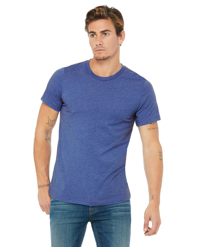 Unisex Heather CVC T-Shirt - Heather True Royal