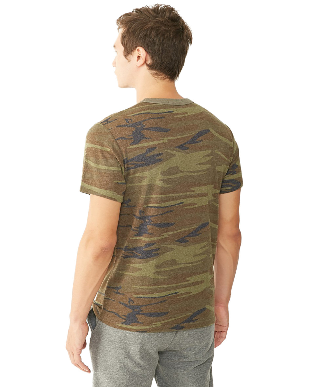Unisex Printed Eco-Jersey™ Crew - Camo